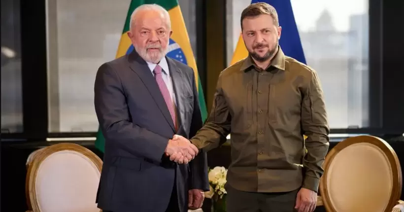 Зеленський зустрівся з президентом Бразилії 