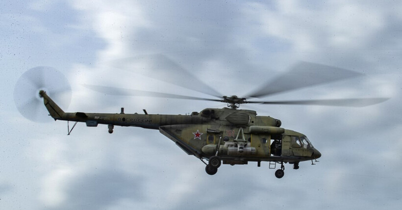 Сирський заявив про збиття російського вертольота Мі-8 (відео)