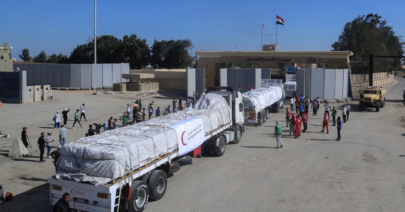 До Гази пропустили ще 17 вантажівок із гуманітарною допомогою