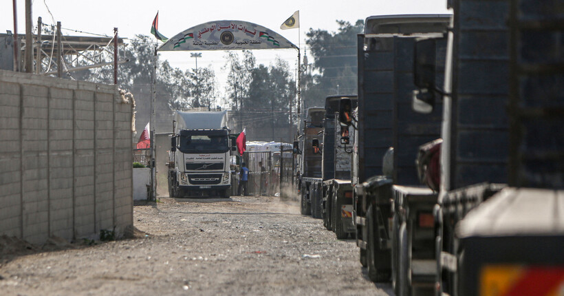 До Гази пропустили ще 12 вантажівок з гуманітарною допомогою