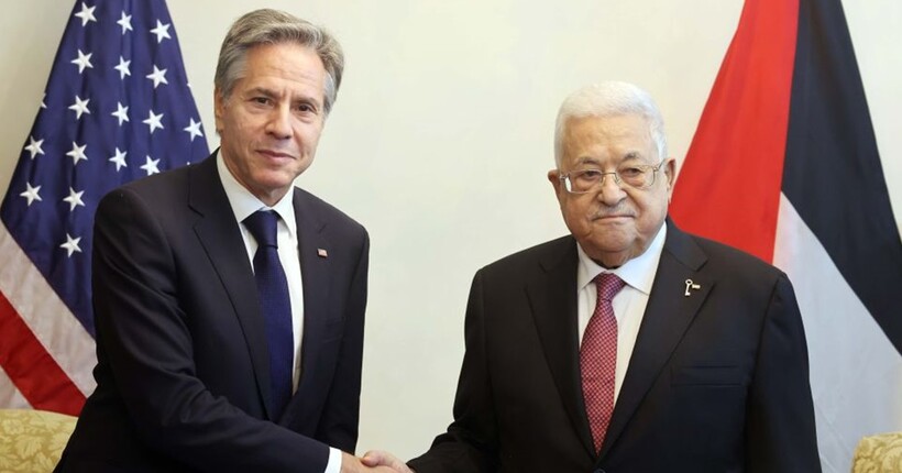 Держсекретар США Блінкен зустрівся з главою Палестини Махмудом Аббасом