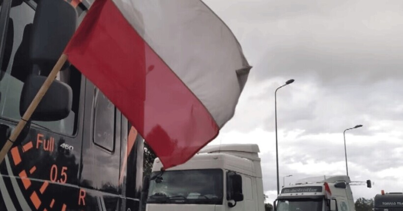 Польські перевізники не домовилися з Україною і продовжили страйк