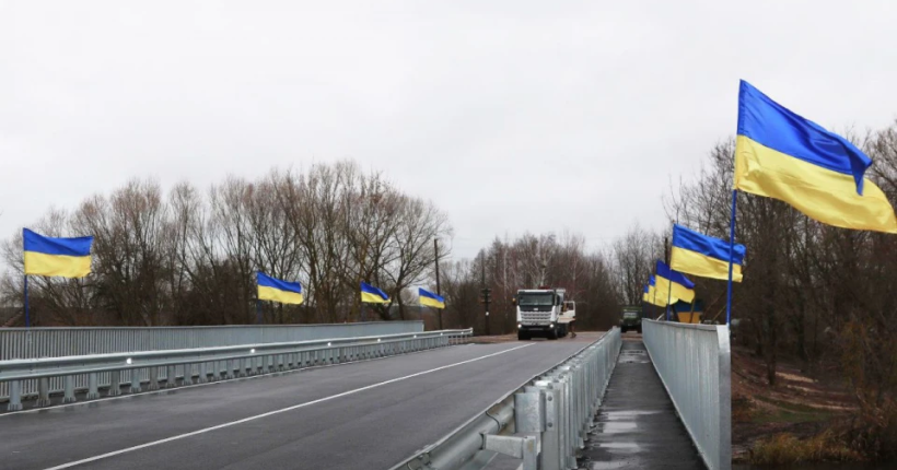 Між Житомирською та Київською областями відновили ще один міст