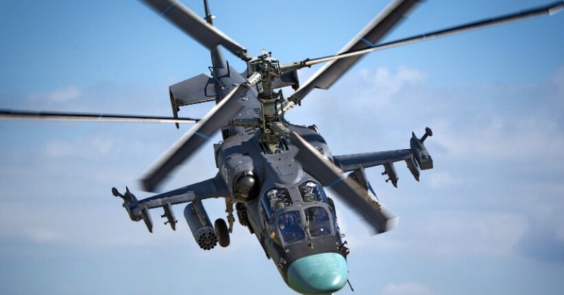OSINT-аналітики підрахували число вертольотів Ка-52, які залишились у рф для атак по Україні
