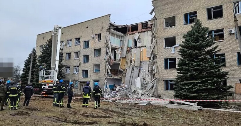 Ракетна атака по лікарні у Селидовому: кількість поранених зросла до восьми