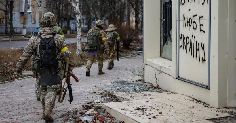 Українські прикордонники відбили штурм росіян під Бахмутом