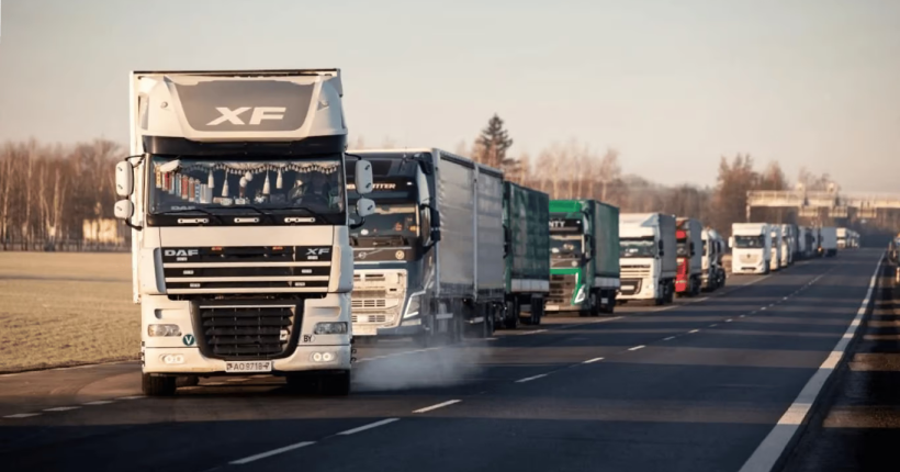 На кордоні поменшало вантажівок на в'їзді зі Словаччини та Угорщини