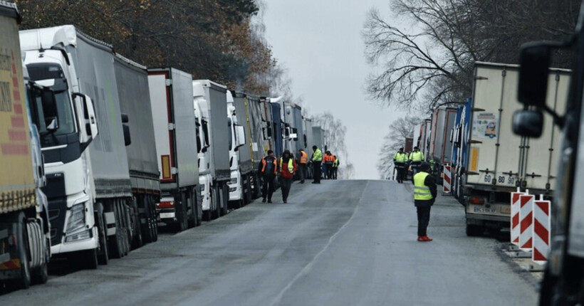 Блокування кордону: Україна через дії поляків втратила 9,3 млрд грн