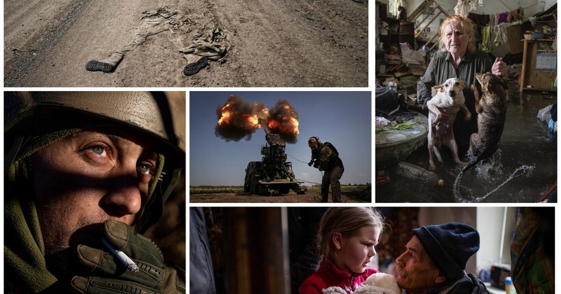 Кращі світлини з України-2023 за версією світових ЗМІ: 45 вражаючих фото про війну і не тільки