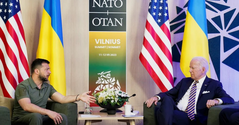 США надали Україні 34 пакети військової допомоги на суму понад 24 млрд доларів, - Володимир Зеленський