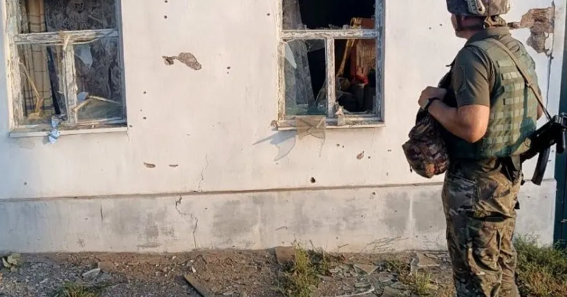 Росіяни вгатили з артилерії по Торецькій громаді на Донеччині 