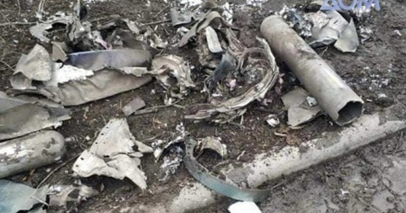На Київщині уламки дронів упали в кількох населених пунктах