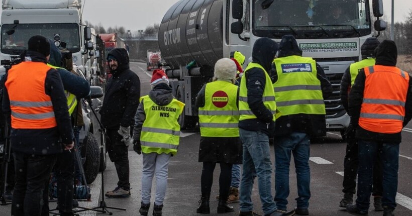 Польські фермери погрожують повторно заблокувати рух на КПП 