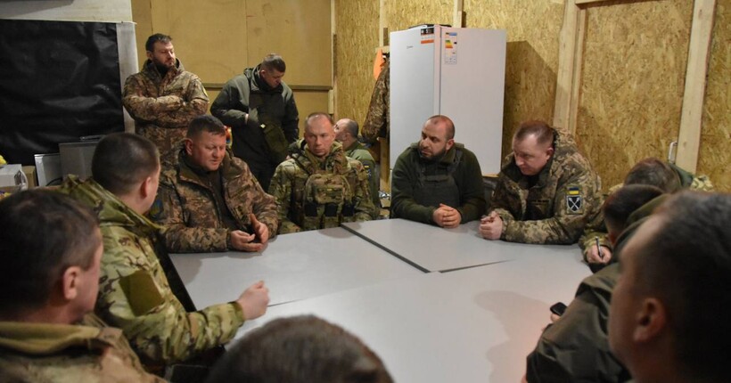 Умєров та Залужний відвідали позиції Сил оборони в Куп’янську: що відомо