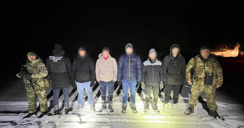 Прикордонники затримали чергову групу порушників, що прямували до Придністровʼя