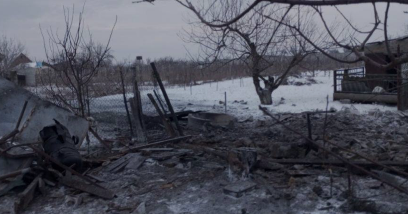 Росіяни вдарили дроном-камікадзе по пожежниках, які долали наслідки обстрілу на Херсонщині