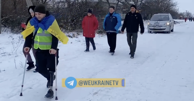 Втратив ногу, але не зупинився: на Кіровоградщині військовий вирішив пройти марафон для допомоги побратимам