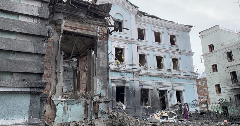 Внаслідок масованої атаки по Харкову пошкоджено близько 40 історичних будівель 