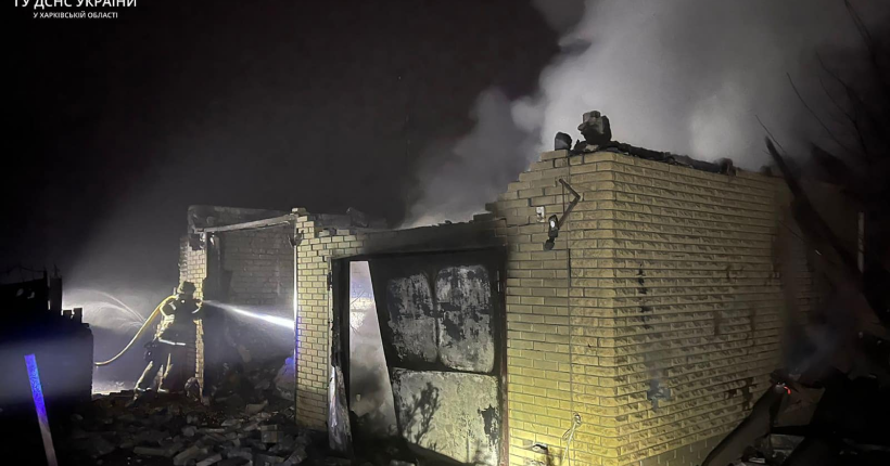 На Харківщині виникло п'ять пожеж через ворожі обстріли, – МВС