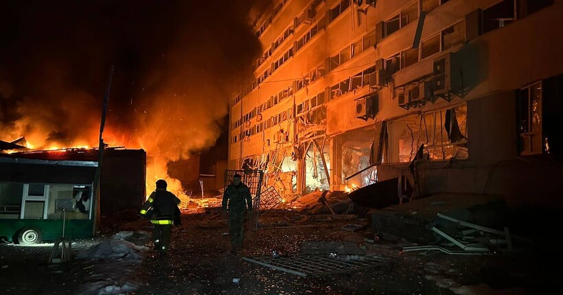 Нічна атака на Харків: постраждало четверо осіб