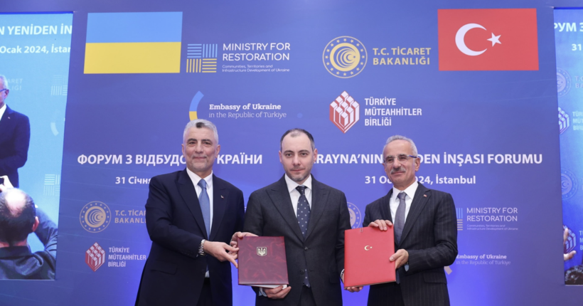 Україна та Туреччина створили спільну робочу групу з відбудови: названо її пріоритетні напрямки