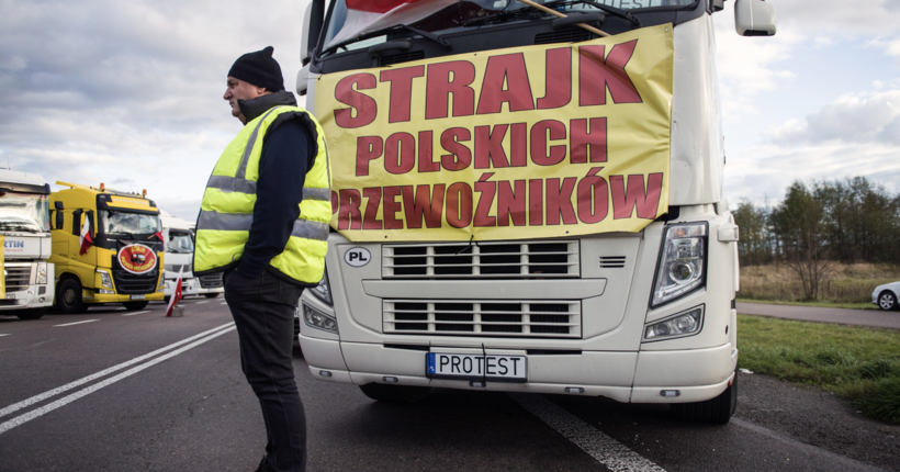 Польські фермери анонсували нову блокаду на кордонах з Україною