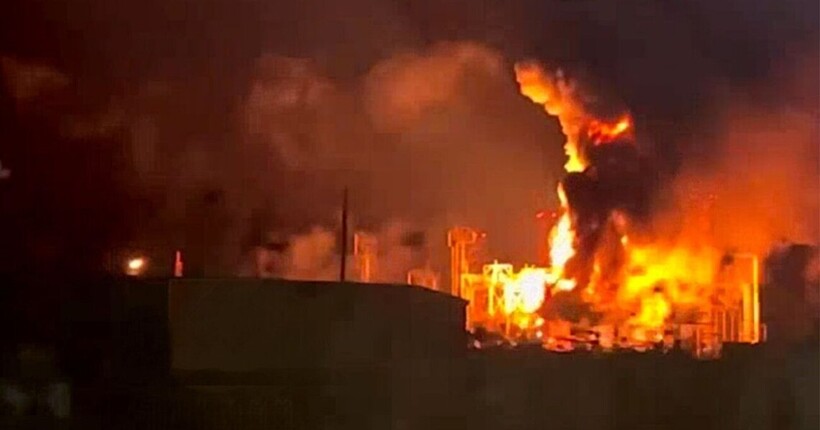 У Краснодарському краї сталася пожежа на нафтопереробному заводі: що відомо