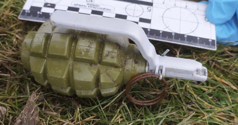 У Києві жінка знайшла у парку гранату: її знищили спеціалісти
