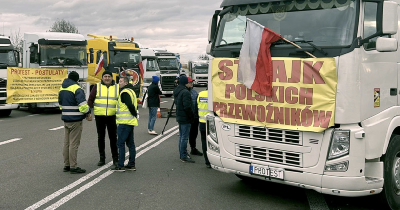 Польські фермери збираються заблокувати усі прикордонні пункти з Україною