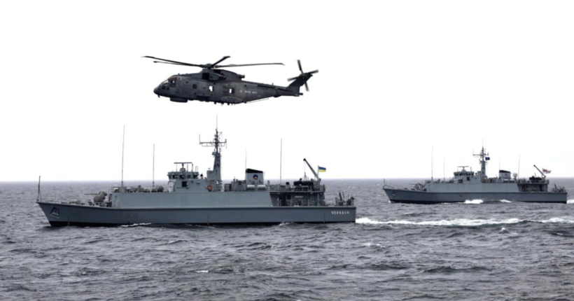 У Міноборони оголосили про створення угруповання протимінних сил у Чорному морі