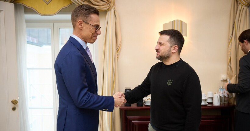 Зеленський зустрівся з новим президентом Фінляндії 