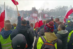 У Варшаві польські фермери розпочали генеральний страйк (відео)