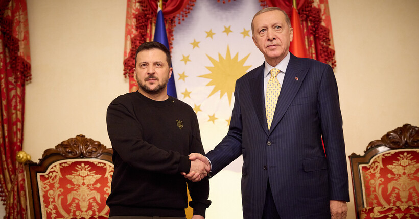 У Стамбулі Зеленський зустрівся із Ердоганом
