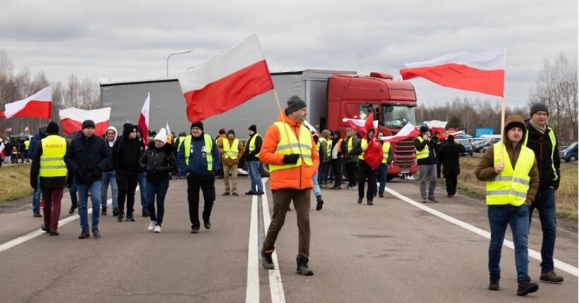 Польські фермери анонсували чотириденне блокування кордону з Німеччиною