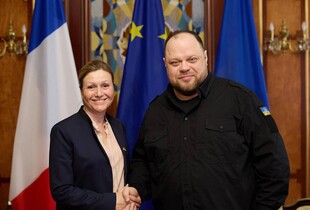 Голова Національної асамблеї Франції прибула з візитом до України