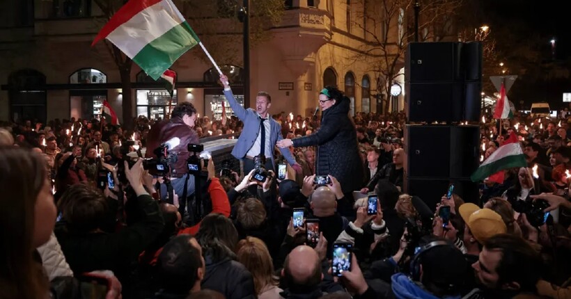 Все про протести в Угорщині: корупційний скандал та новий опозиціонер, що кинув виклик Орбану