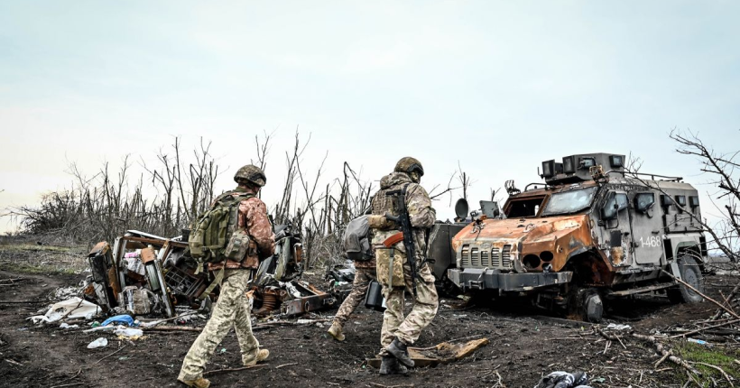 Нацгвардійці розбили колону росіян на сході України