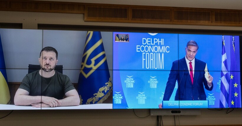Не дефіцитами здобувається перемога: Зеленський виступив на Дельфійському економічному форумі
