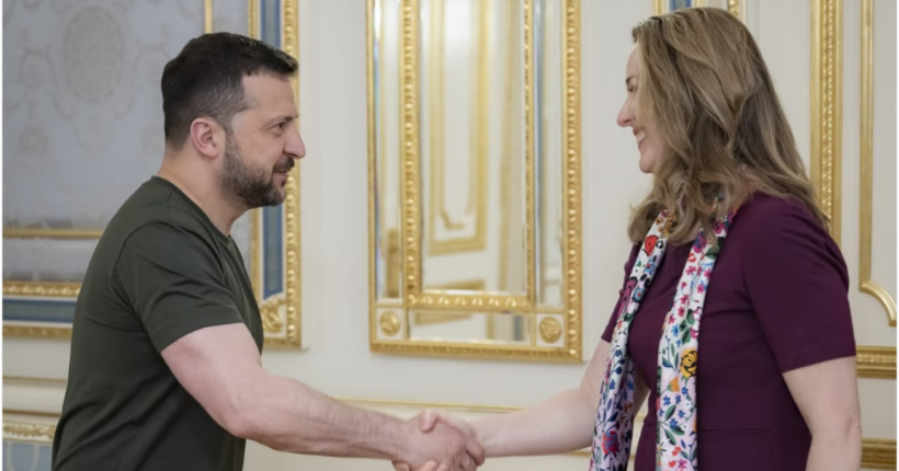 Зеленський обговорив допомогу ВПО з директоркою Міжнародної організації з міграції