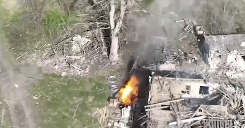 Українські захисники знищили польовий склад боєкомплекту окупантів поблизу Куп’янська (відео)