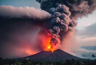 В Індонезії розпочалося виверження небезпечного вулкану (відео)