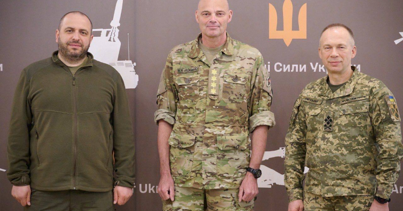До Києва прибув командувач оборони Данії Майкл Віґґерс Гілдґаард