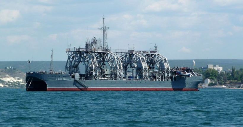 В Криму українські ВМС дістали черговий корабель зі складу чф рф 