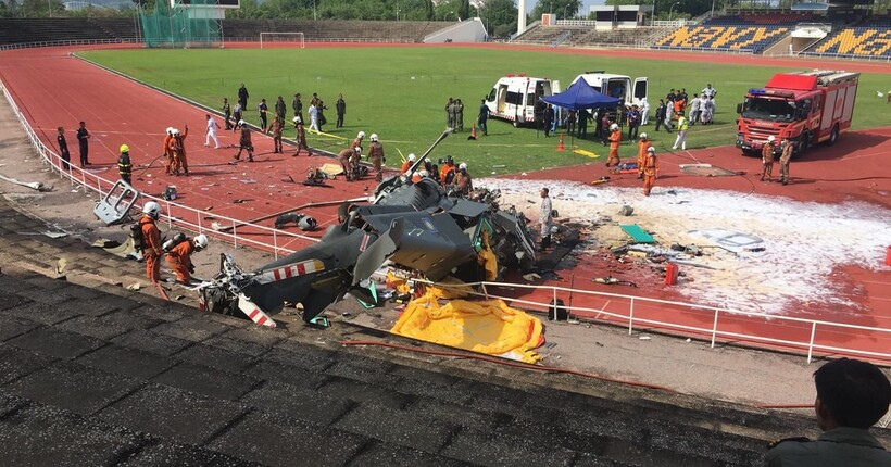 У Малайзії зіткнулися два гелікоптери: загинули щонайменше 10 осіб
