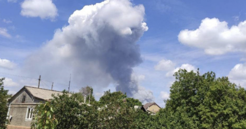 В Луганській області знищили великий склад БК