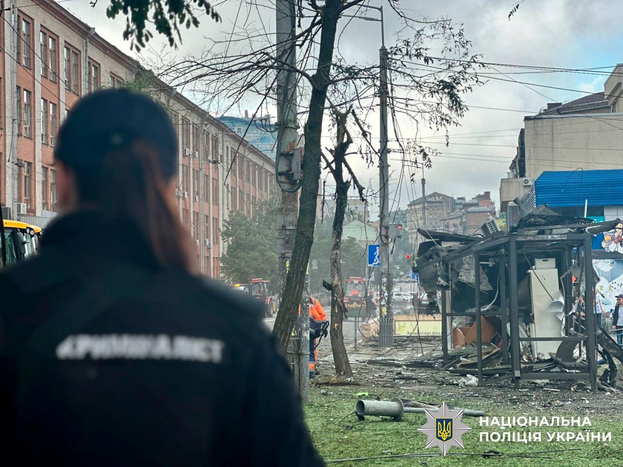 київ після обстрілу 21 липня