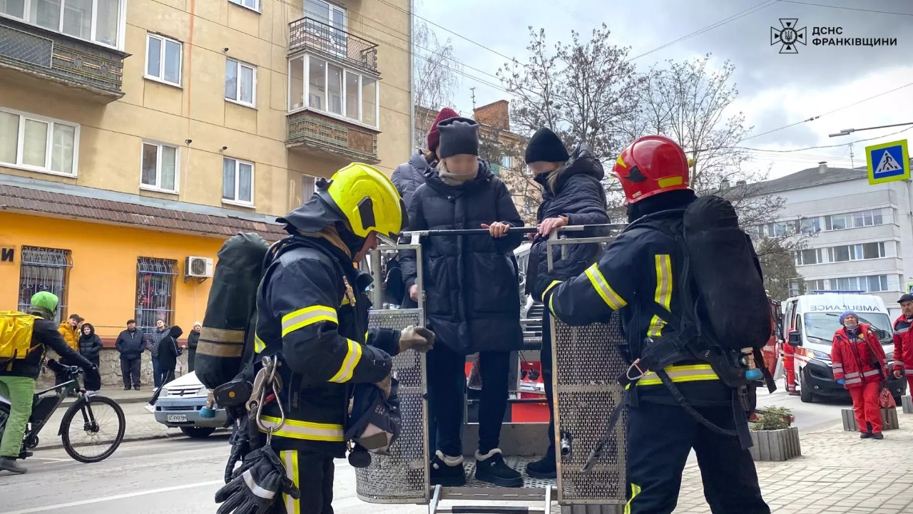 Пожежа в Франківську