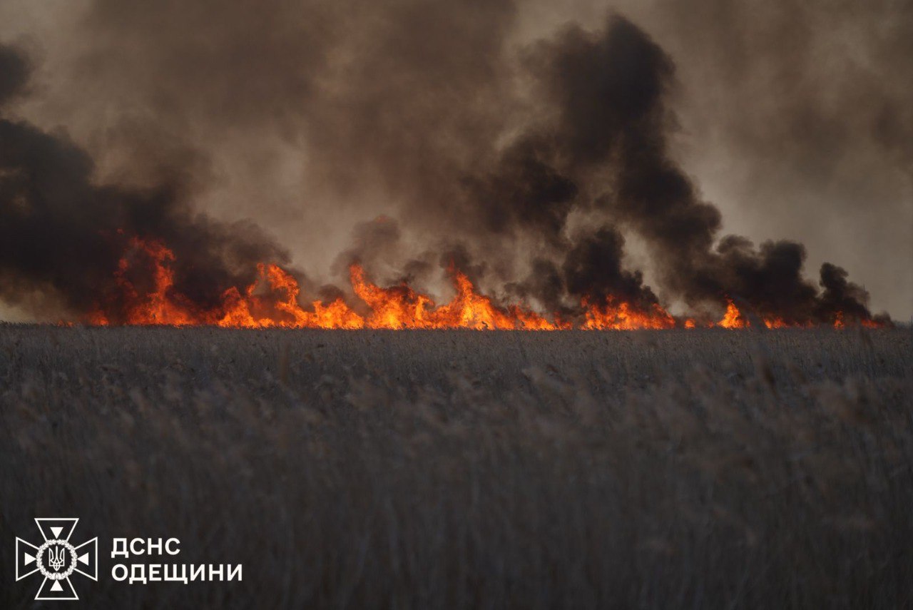 пожежа на одещині