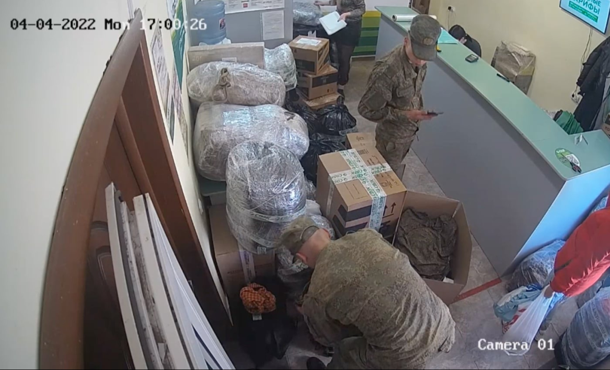 росіяни у Мозирі