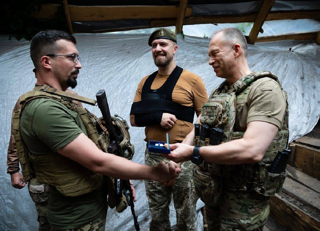 Сирський у Покровську